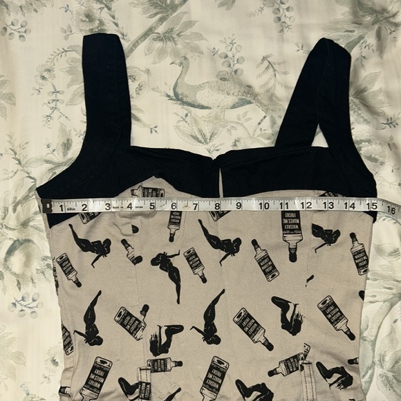 Switchblade Stiletto Whiskey Makes Me Frisky dress, size small?? - Picture 3 of 10